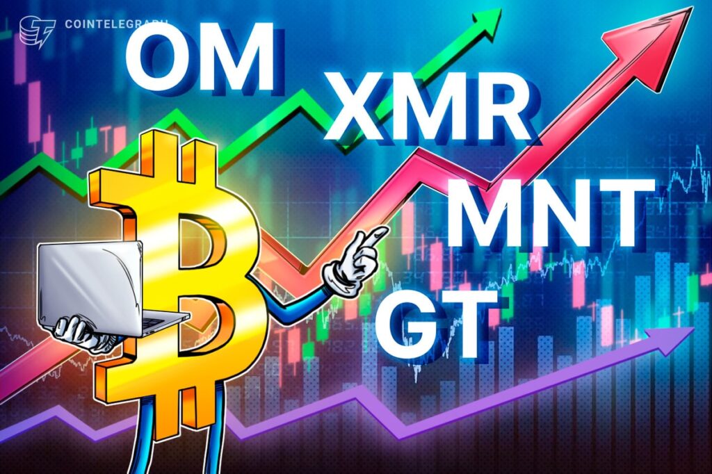 Bitcoin falls to $96.8K as Trump tariffs spook markets: OM, XMR, MNT, GT show promise